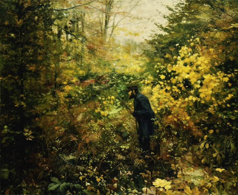 The Hunter - H. A. Brendekilde