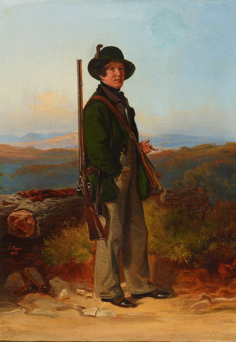 The Hunter - Ludwig Knaus