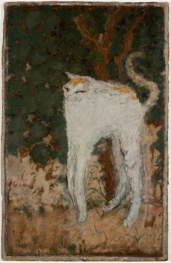 The White Cat - Pierre Bonnard