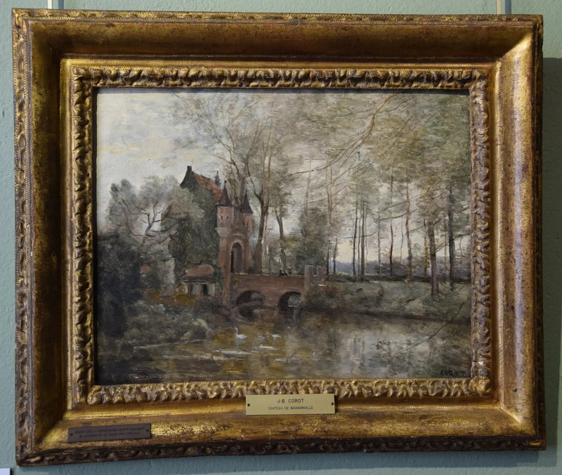 The Château de Wagnonville - Jean-Baptiste Camille Corot