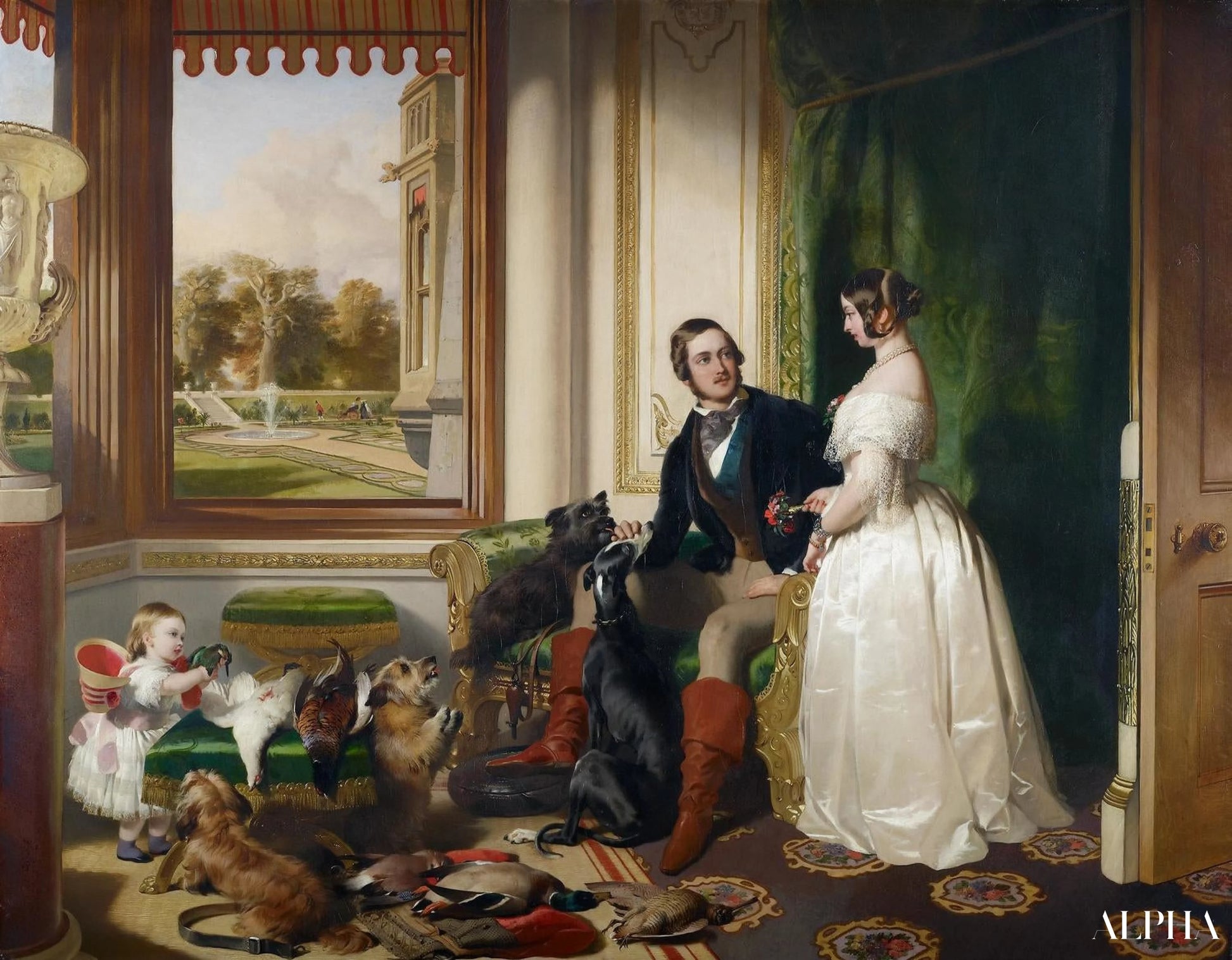 Windsor Castle in Modern Times - Edwin Landseer - High-Quality Reproductions of Paintings and Artwork