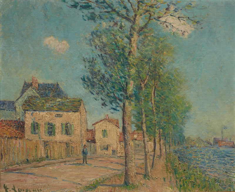 The Path by the Riverbank - Gustave Loiseau