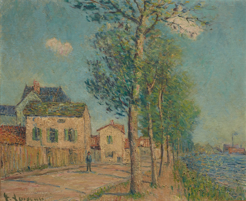 The Path by the Riverbank - Gustave Loiseau