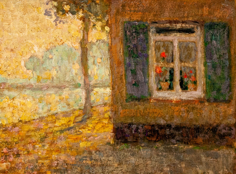 The Canal Path in Gravelines - Henri Le Sidaner