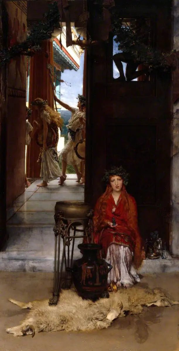 The Path of the Temple - Lawrence Alma-Tadema