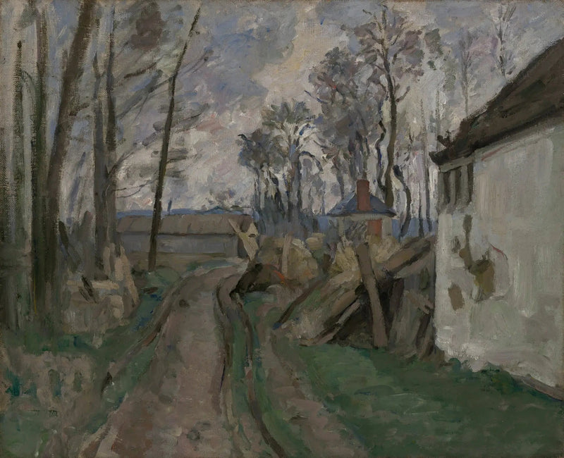 The Village Road - Paul Cézanne