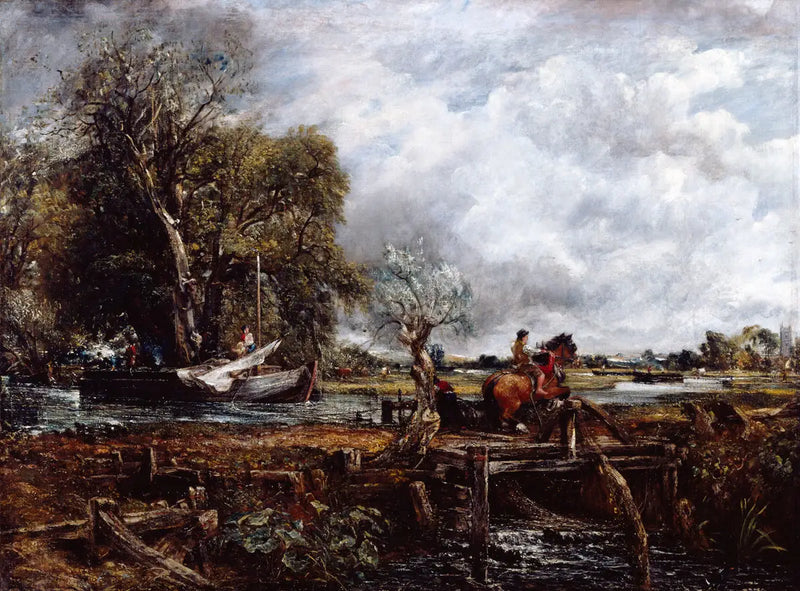 The Leaping Horse - John Constable