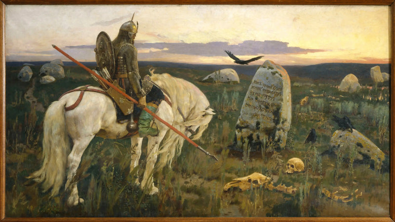 The Knight at the Crossroads - Viktor Vasnetsov