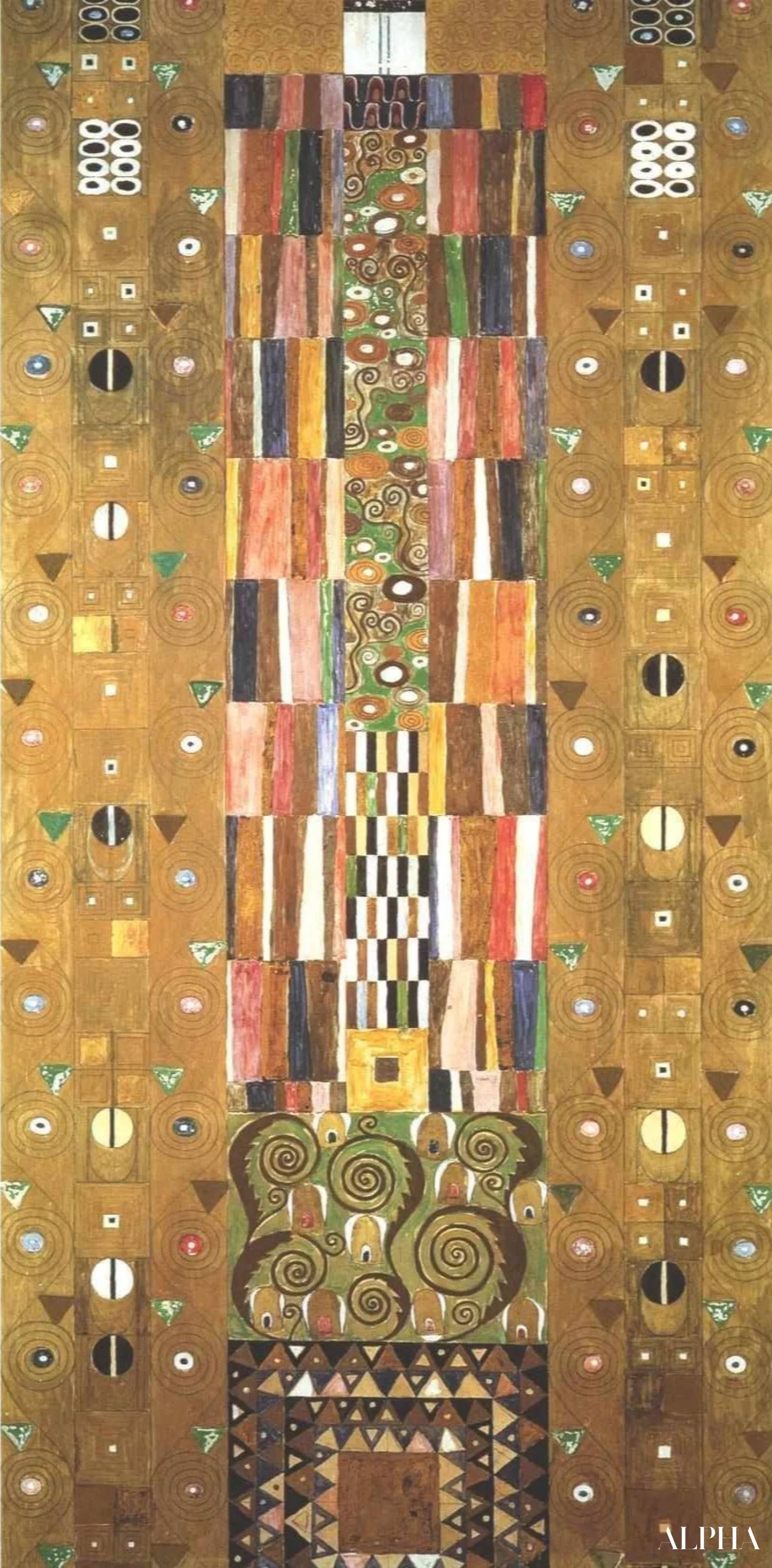 Le Chevalier - Gustav Klimt - Reproductions de tableaux et peintures haut de gamme