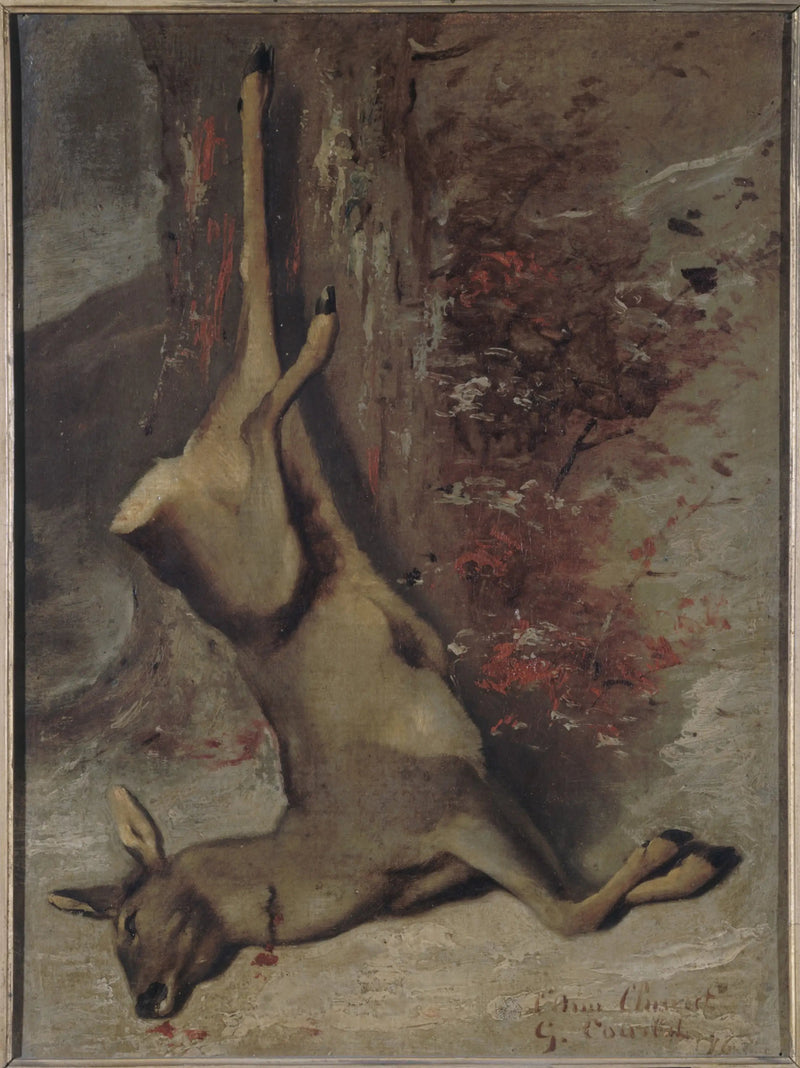 The Roe Deer - Gustave Courbet