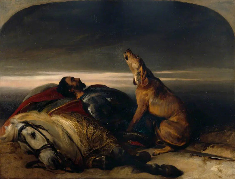 The Faithful Dog - Edwin Henry Landseer