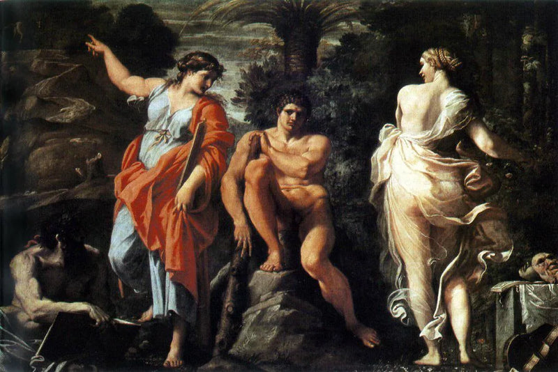 The Choice of Hercules - Annibale Carracci