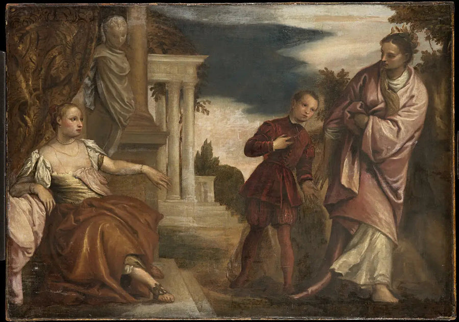 The choice between virtue and passion - Paul Véronèse