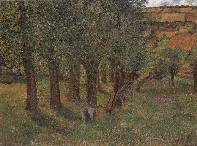 The Cabbage at Pontoise - Camille Pissarro