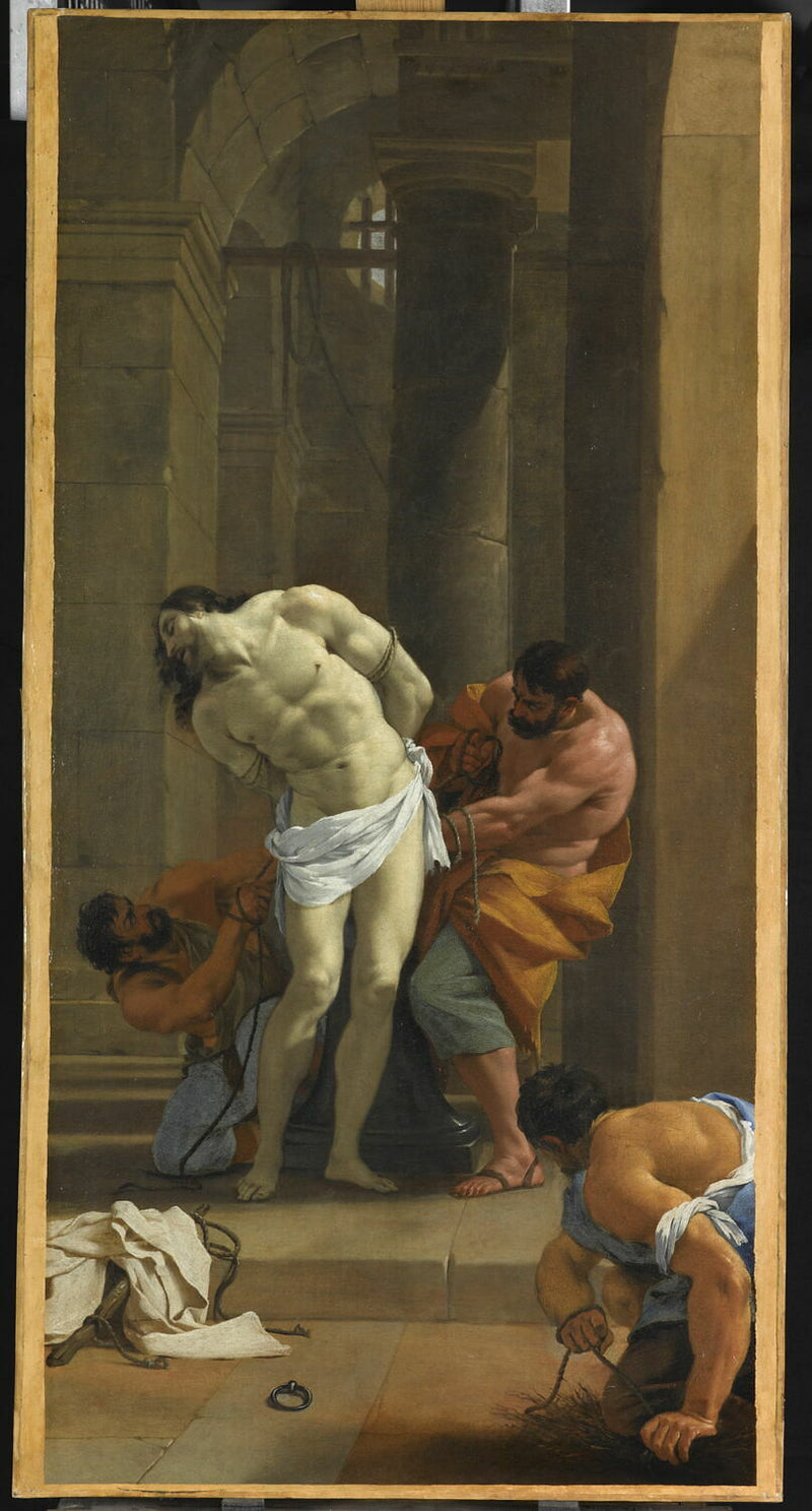 Christ at the Column - Simon Vouet