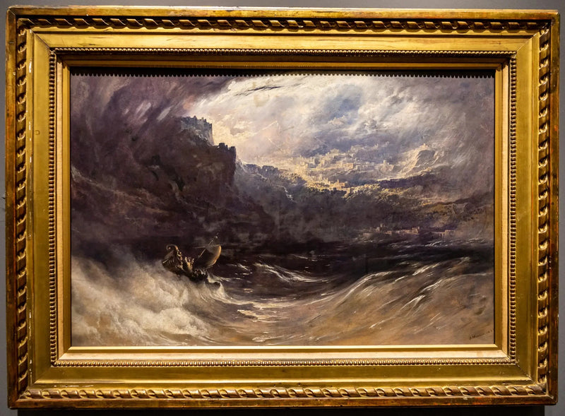 The Christ apaise la tempête - John Martin