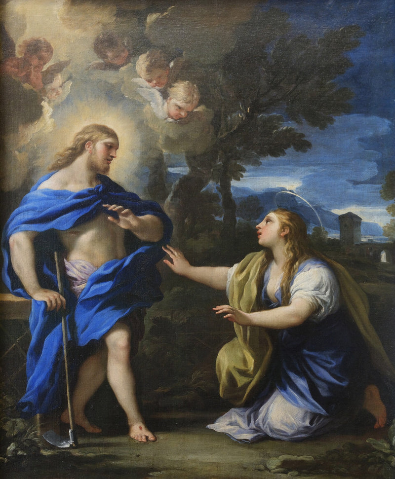 The Christ apparaissant à la Madeleine - Luca Giordano
