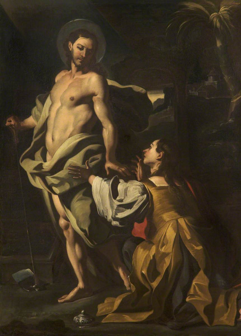 The Christ appearing to Mary Magdalene - Francesco Solimena