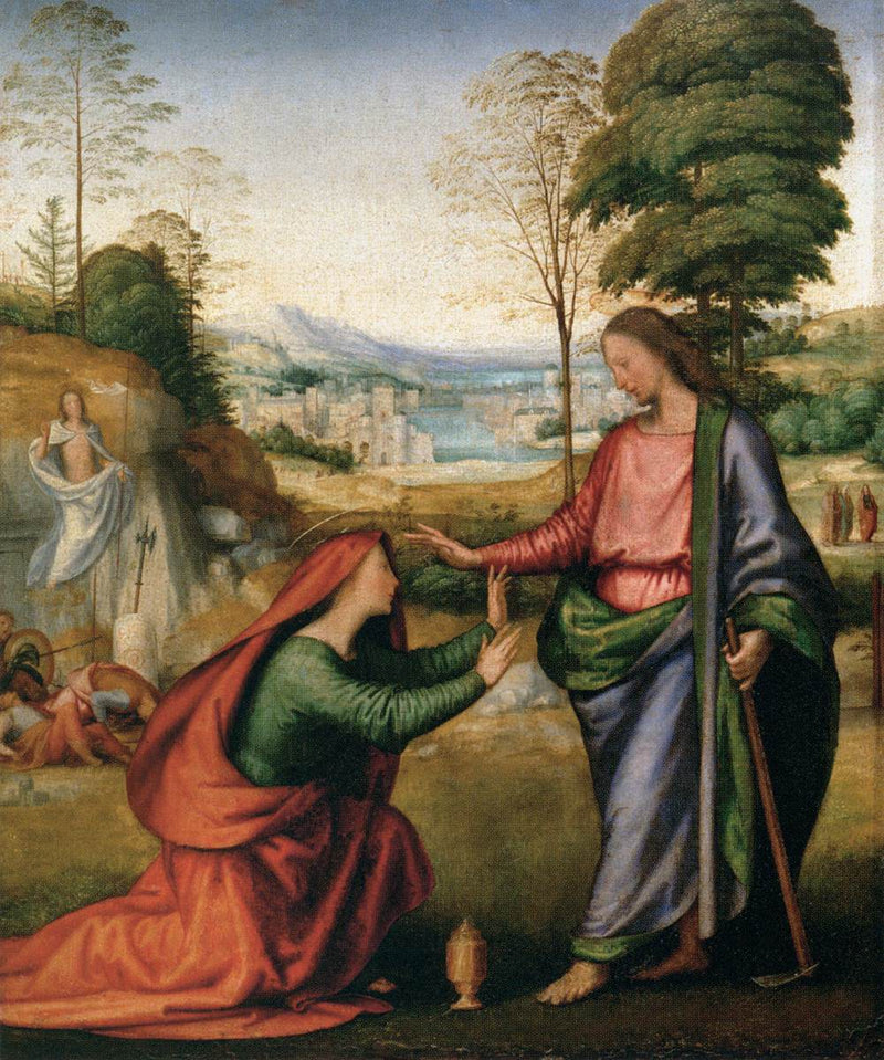 The Christ apparaissant à Sainte Madeleine - Fra Bartolomeo