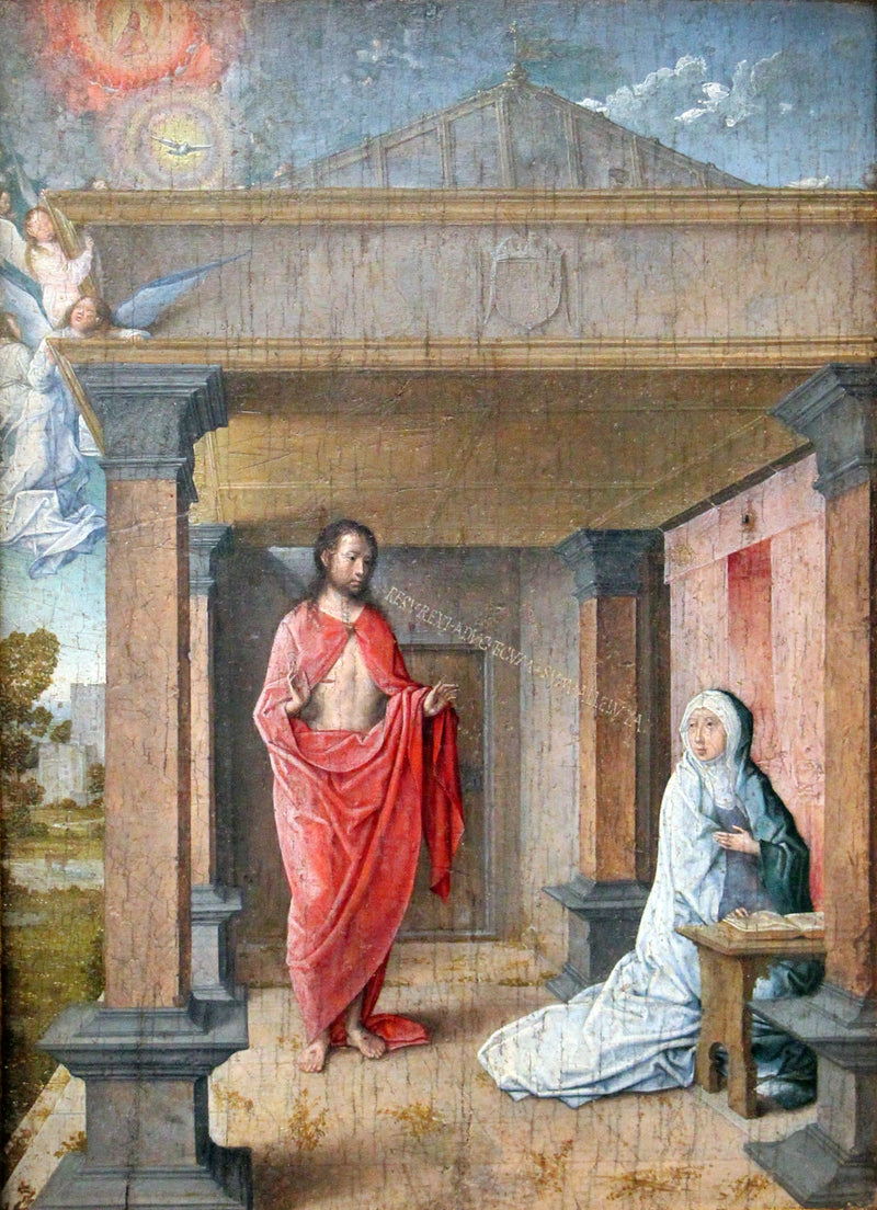 The Christ appears to Mary - Juan de Flandes
