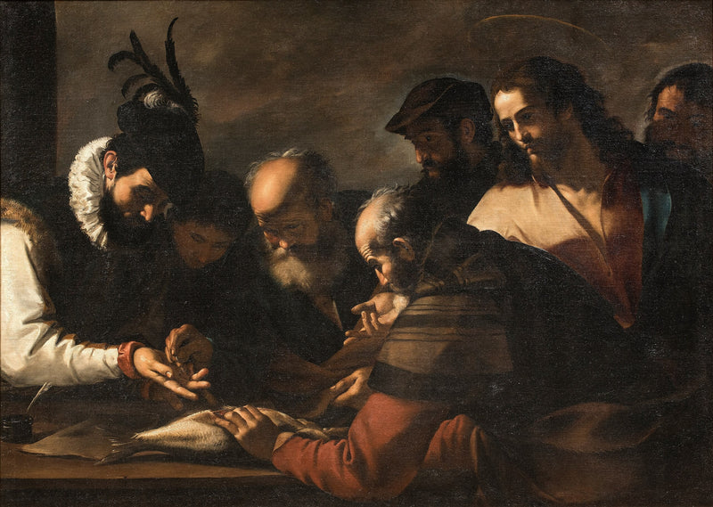 The Christ at the Denarius - Mattia Preti