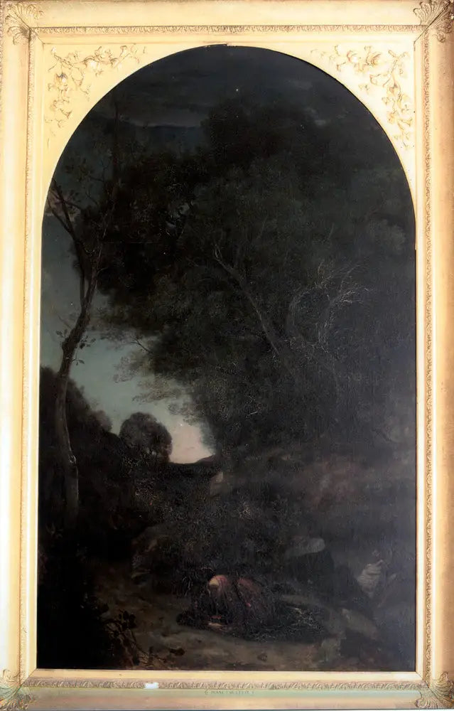 Christ in the Garden of Gethsemane - Jean-Baptiste Camille Corot