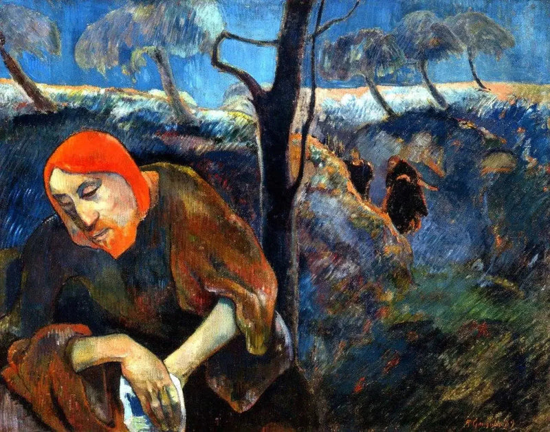 Christ in the Garden of Olives - Paul Gauguin