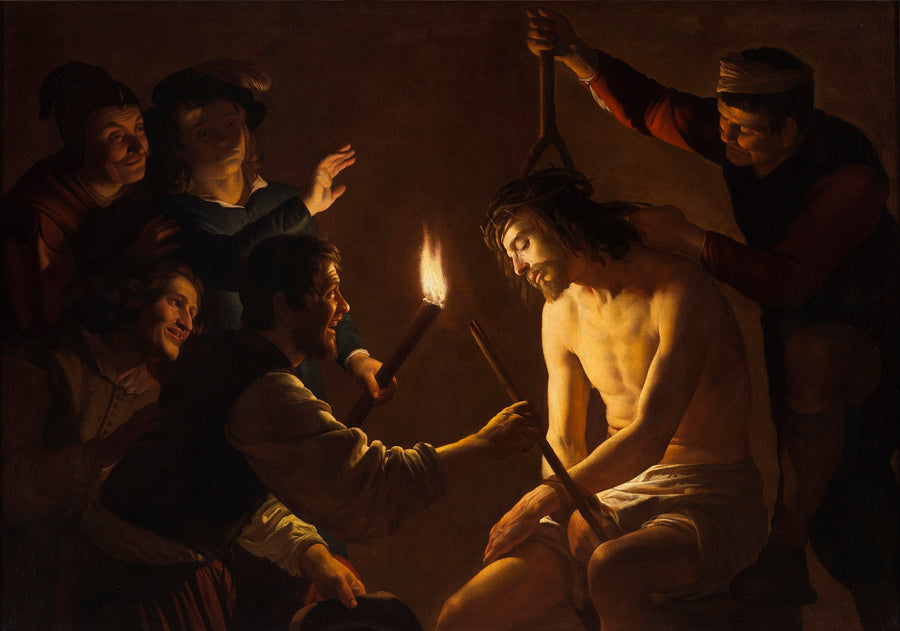 The Christ aux outrages - Gerrit van Honthorst
