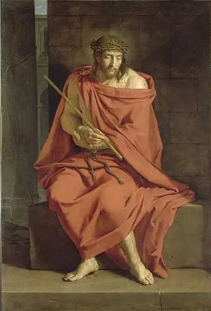 The Christ aux outrages - Philippe de Champaigne