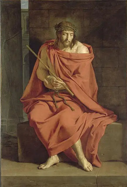The Christ aux outrages - Philippe de Champaigne