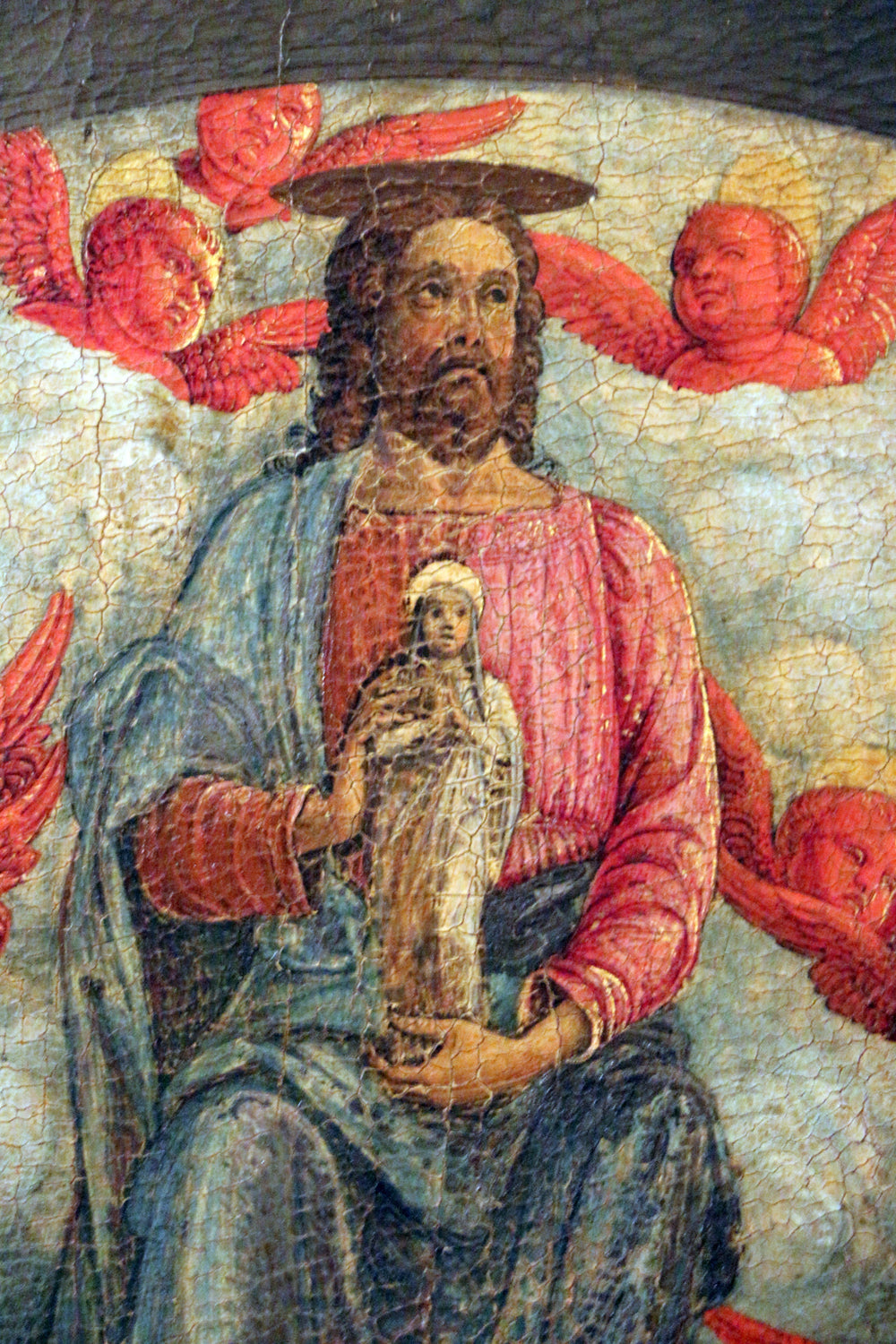 Le Christ avec l'âme de la Vierge - Andrea Mantegna image 1 reproduction artisanale de tableau