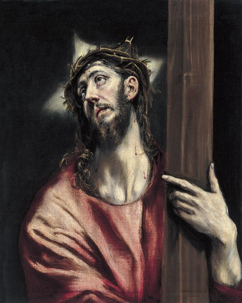 Christ with the Cross - El Greco