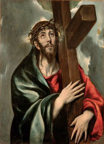 Christ with the Cross - El Greco
