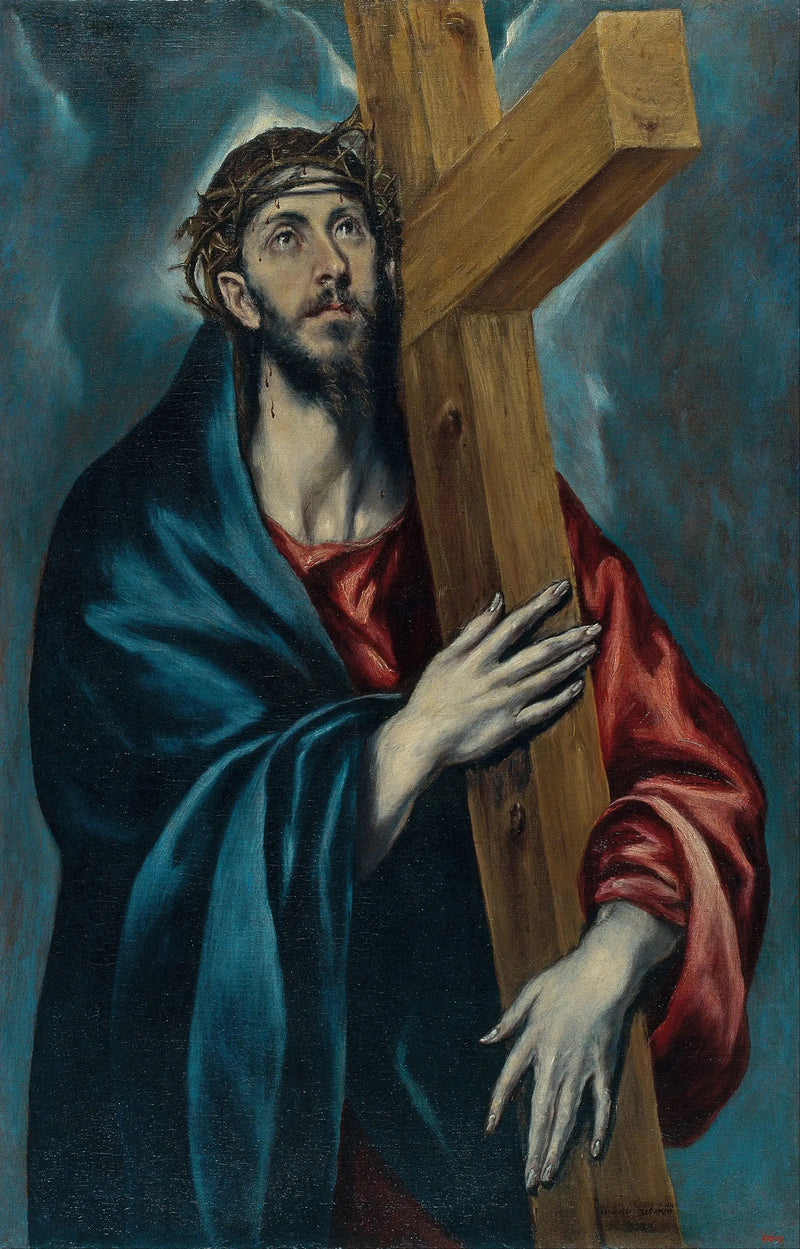 Christ with the Cross - El Greco