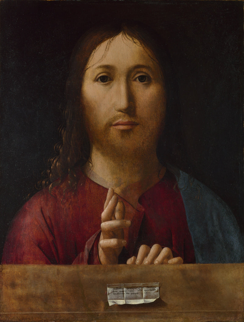 The Blessing Christ - Antonello de Messine