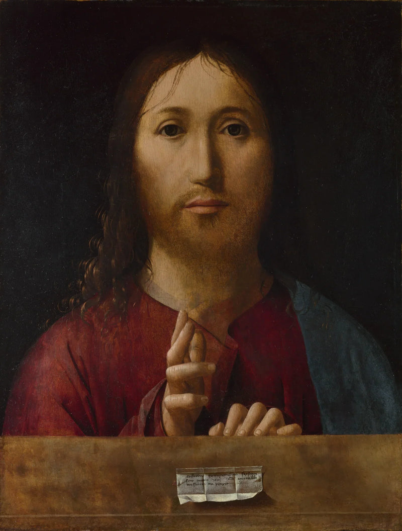 The Blessing Christ - Antonello de Messine