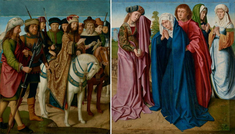 The Christ nailed to the cross - Gérard David