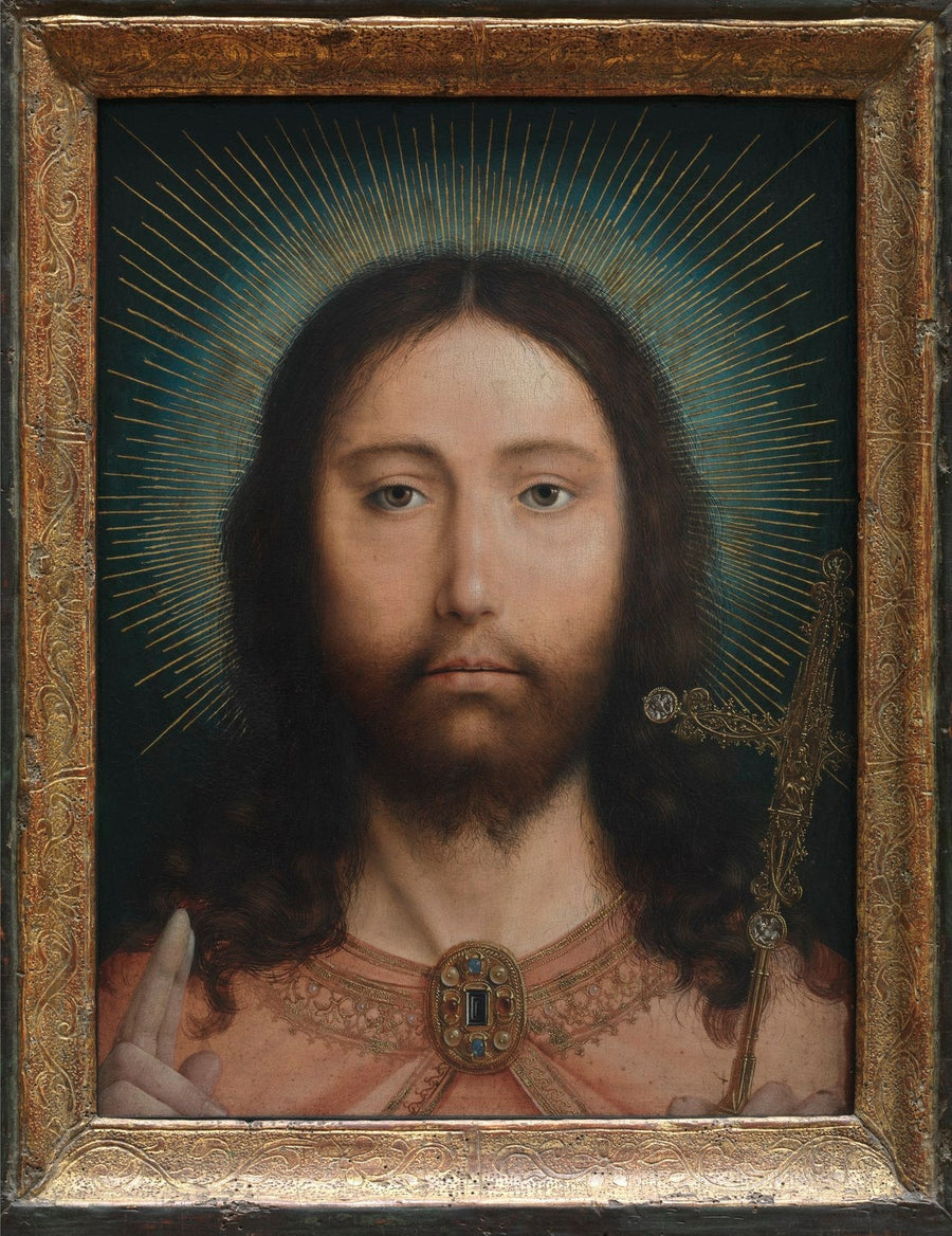 Christ as Salvator Mundi - Quentin Metsys
