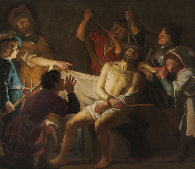 The Christ Couronné d'Épines - Gerrit van Honthorst