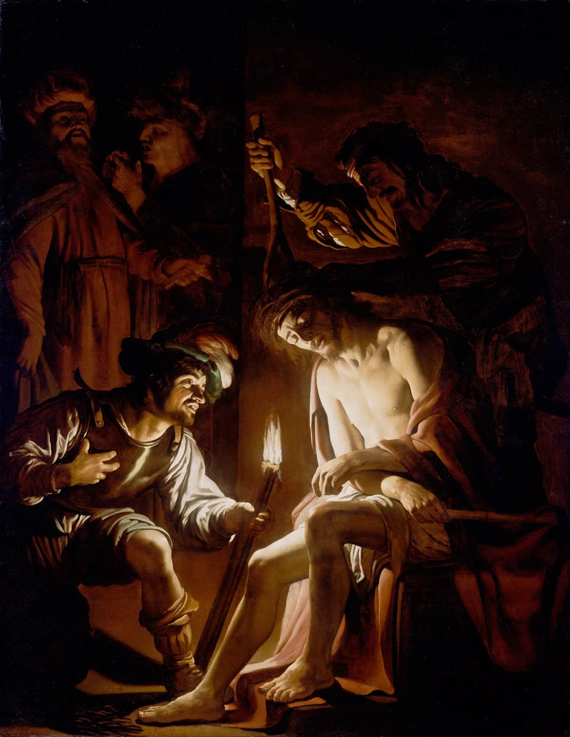 The Christ Couronné d'Épines - Gerrit van Honthorst