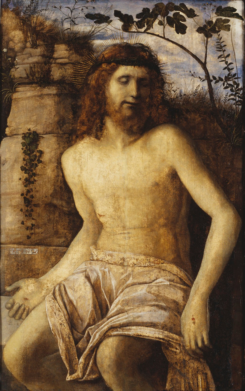 The Christ couronné d'épines - Giovanni Bellini