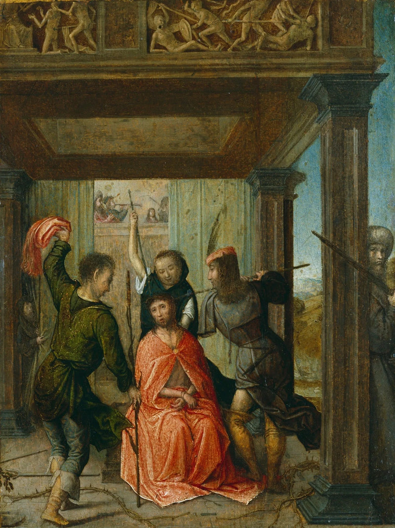 The Christ couronné d'épines - Juan de Flandes