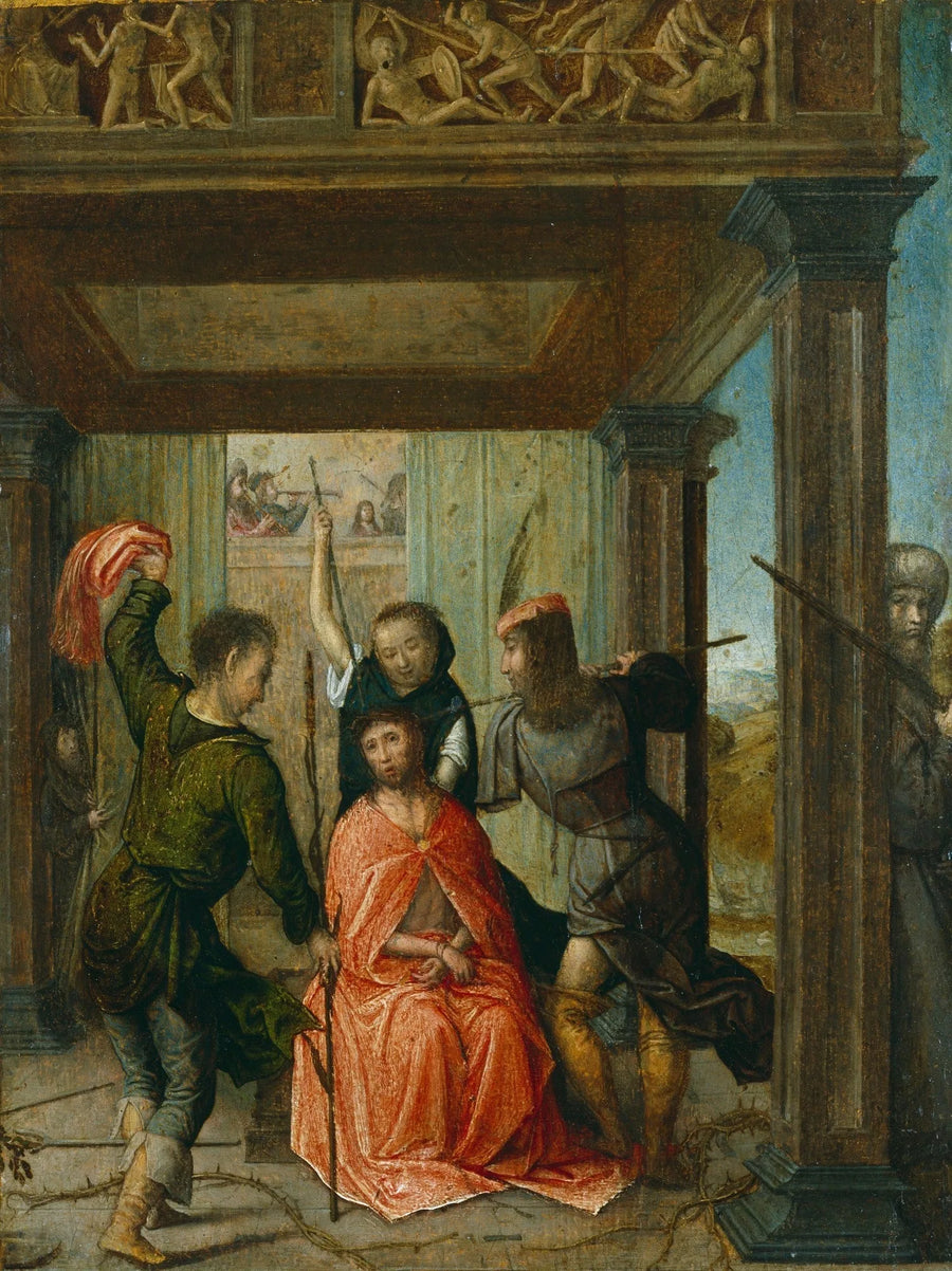 The Christ couronné d'épines - Juan de Flandes