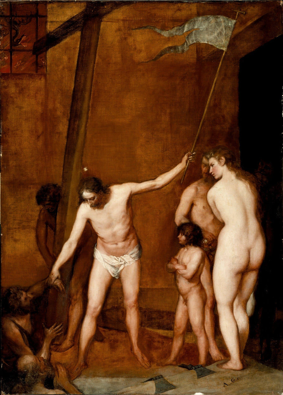 Christ in Limbo - Alonso Cano