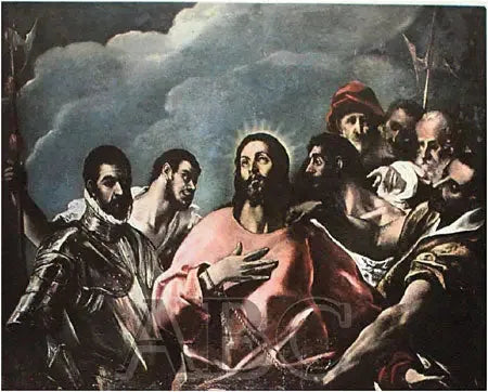 The Christ dépouillé de ses vêtements - El Greco