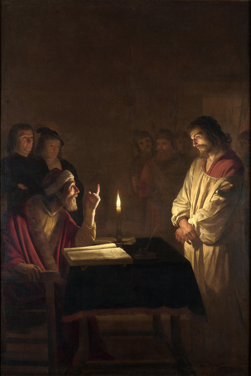Christ Before the High Priest - Gerrit van Honthorst
