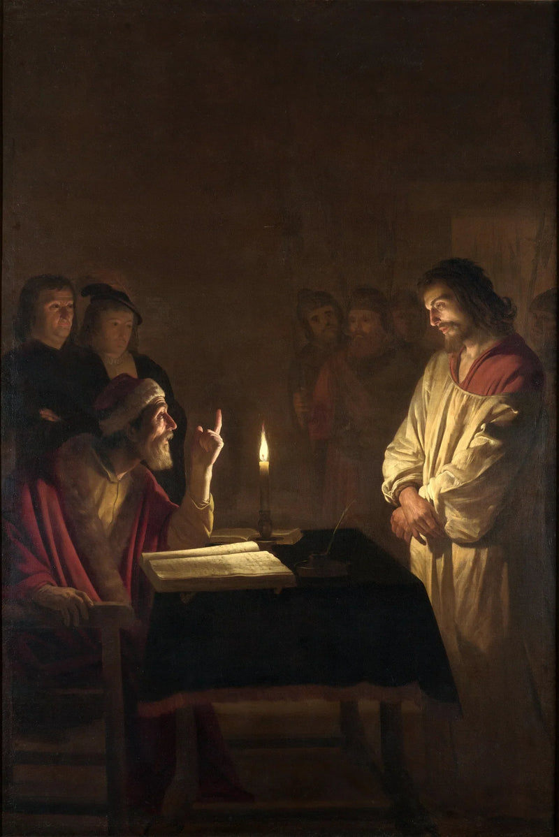 Christ Before the High Priest - Gerrit van Honthorst