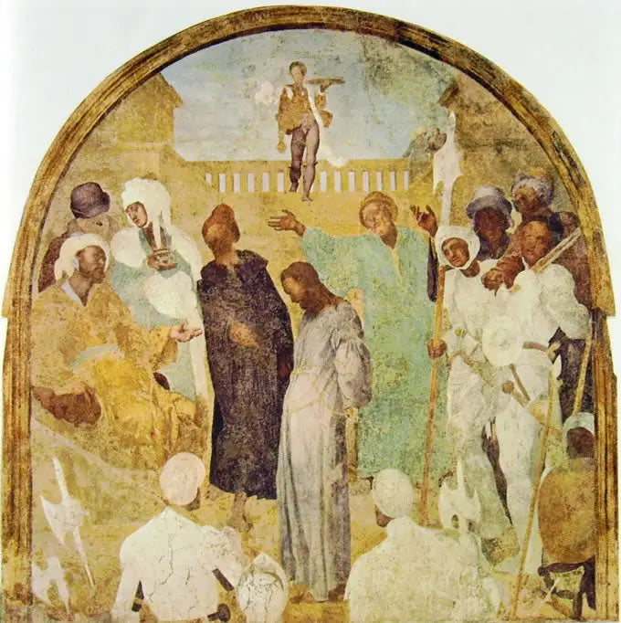 The Christ devant Pilate - Pontormo