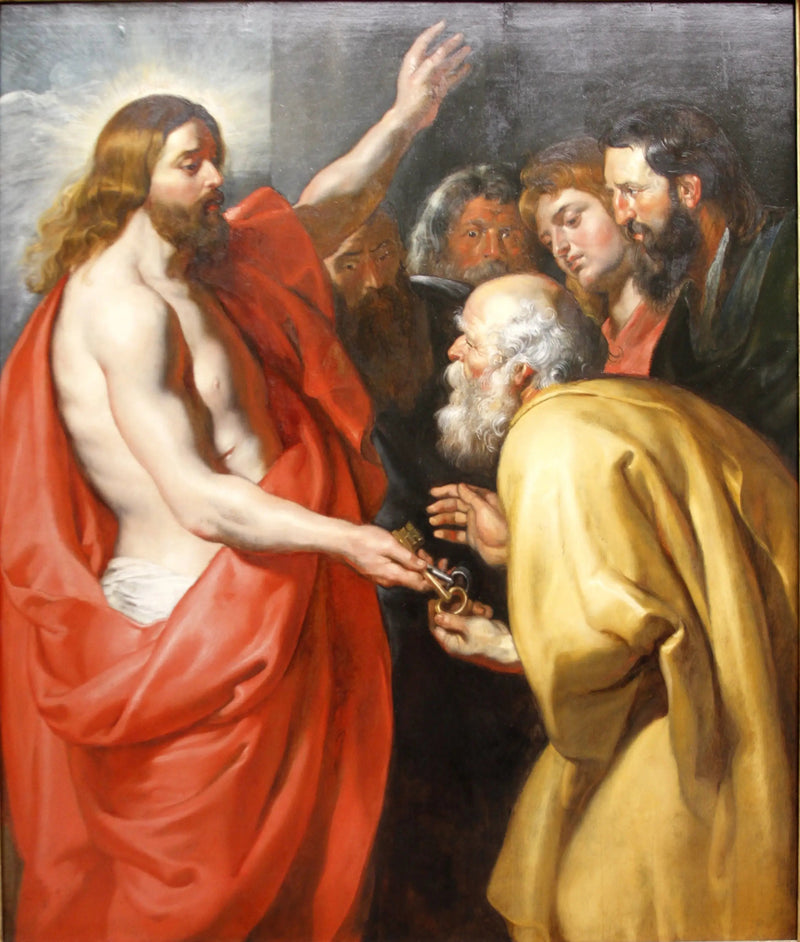 The Christ donnant les clés à saint Pierre - Peter Paul Rubens