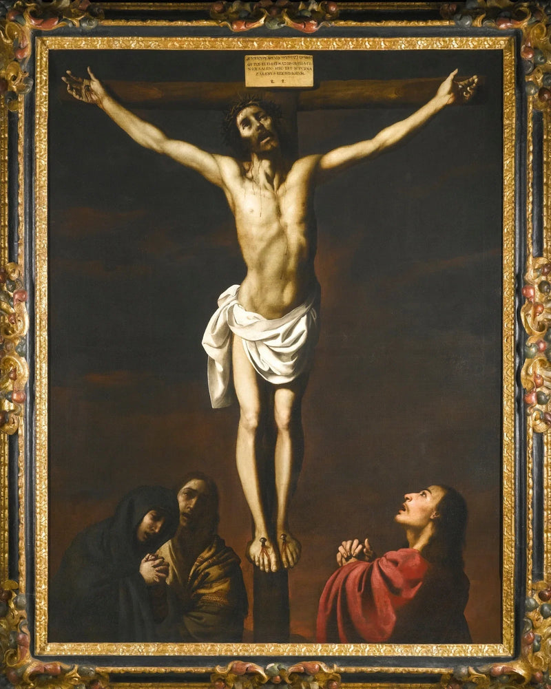 The Christ on the Cross with Saint John, Mary Magdalene, and the Virgin - Francisco de Zurbarán